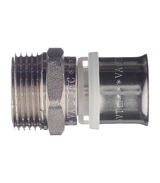 Соединитель прямой VALTEC (VTm.201.N.002606) 26(пресс) х 1 НР(ш)