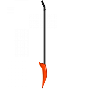 Лопата снеговая Finland пластиковая с деревянным черенком 1500х550 мм (1731-Ч)