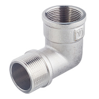 Угол Valtec 1 1/4 ВР(г) х 1 1/4 НР(ш) латунный (VTr.092.N.0007)