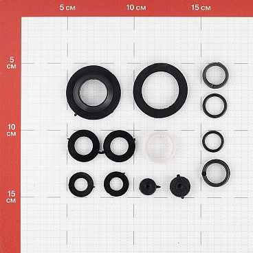 Набор сантехнических прокладок резиновых Сантехник №1