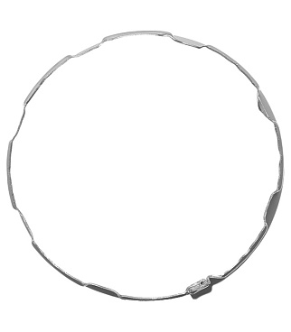 Труба водосточная Grand Line металлическая d90 мм 1 м белая RAL 9003