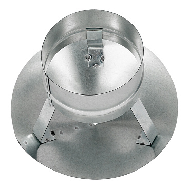 Зонт крышный оцинкованный d125 мм