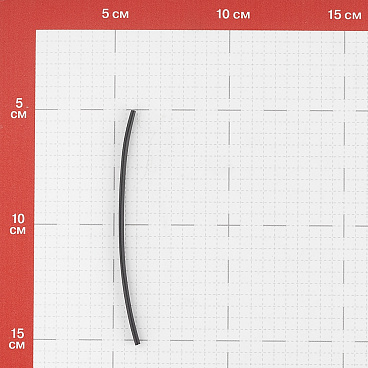 Трубка термоусадочная КВТ Монохром ТНТ нг 2/1 мм 100 мм черная (20 шт.)