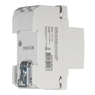 УЗО EKF Basic ВДТ-40 63А 1P+N тип AC 30 мА 4,5 кА (elcb-2-63-30e-sim)