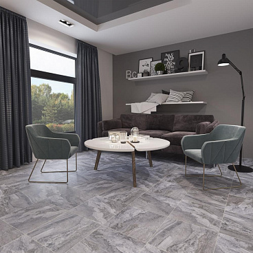Керамогранит Gracia Ceramica Volterra Grey серый 450х450х8 мм (8 шт.=1,62 кв.м)