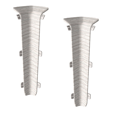 Угол внутренний Деконика 100 мм клен патина Г-профиль (2 шт.)