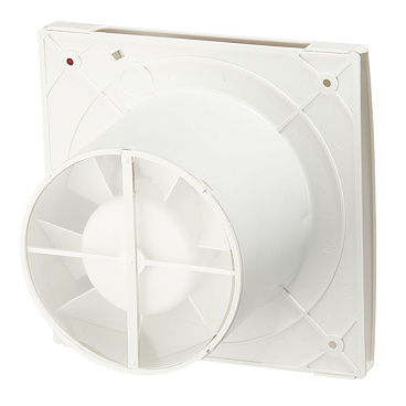 Вентилятор осевой Cata Silentis 12 T с таймером 170х170 мм d120 мм слоновая кость