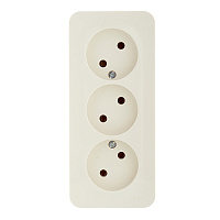 Розетка Systeme Electric Blanca накладная бежевая (BLNRA000317)