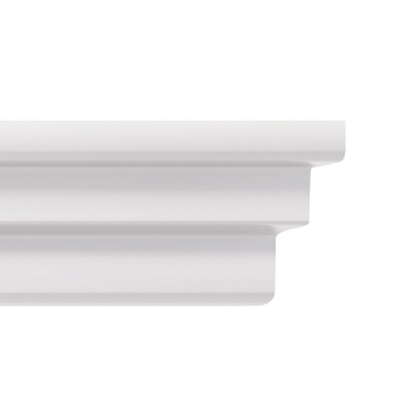 Плинтус потолочный из пенополистирола 28х20х2000 мм под натяжной потолок Солид С 02/30