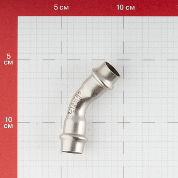 Угол VALTEC (VTi.959.I.001515) 45° 15 мм ВВ нержавеющая сталь