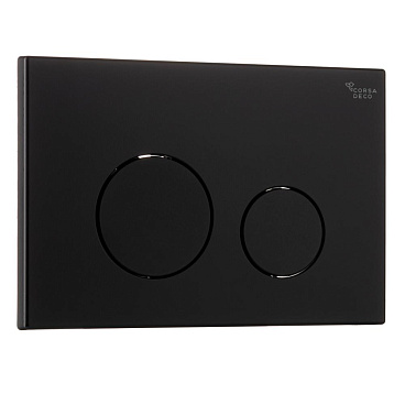 Клавиша смыва для инсталляций Corsa Deco CX черная матовая (FBCXB)