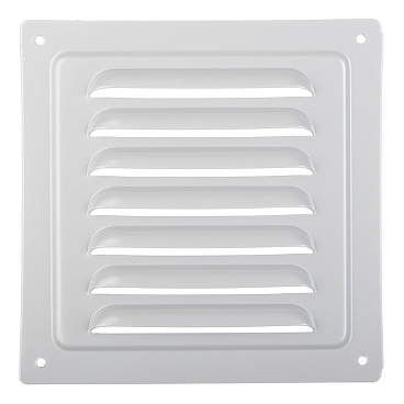 Решетка вентиляционная стальная Ore 125х125 мм серая