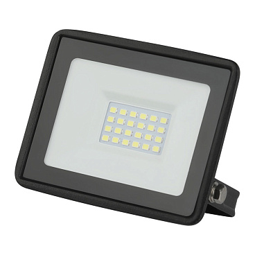 Прожектор светодиодный Эра LPR-02 6500К 30 Вт IP65 черный