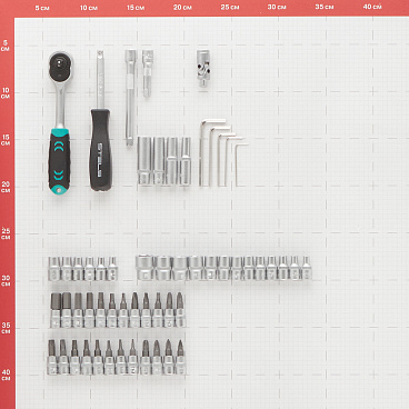 Набор инструментов универсальный Stels (14101) (57 шт.)