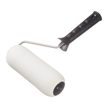 Валик поролон 180 мм d45 мм для водной основы с ручкой Hesler Drezden