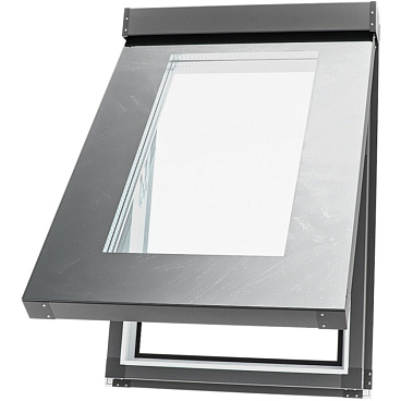 Окно мансардное ПВХ 640х850 мм одностворчатое из профиля Rehau с комплектующими
