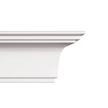 Плинтус потолочный из пенополистирола 85х60х2000 мм под натяжной потолок Солид С 39/85