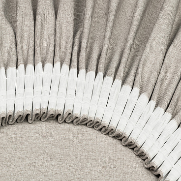 Штора рогожка лен 180х260 см Legrand Левис (58126160)