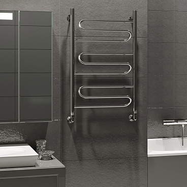 Полотенцесушитель водяной MyFrea MyMilan 800х500 мм лесенка хром