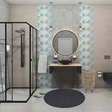 Плитка облицовочная Lavelly City Jungle Gray Wood серая 500х250х9 мм (13 шт.=1,625 кв.м)