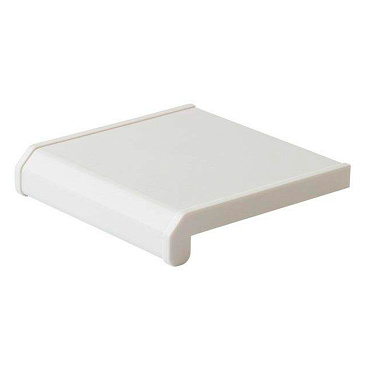 Подоконник ПВХ Bauset Lux-40 250х3000х18 мм белый матовый