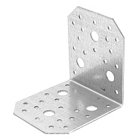 Уголок крепежный оцинкованный 105х105х90х2 мм
