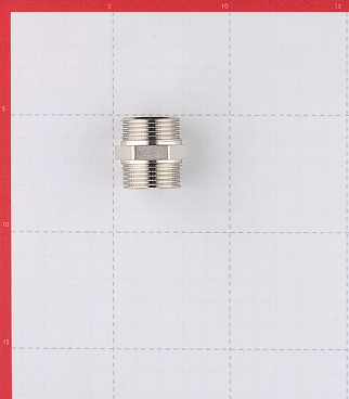 Ниппель Stout 3/4 НР(ш) х 3/4 НР(ш) латунный (SFT-0004-003434)