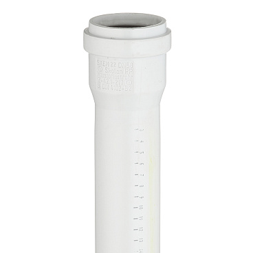 Труба канализационная Ostendorf SKEM d58х1000 мм пластиковая шумопоглощающая для внутренней канализации (332040)