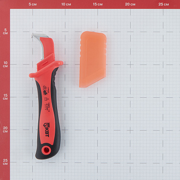 Нож 190 мм 1000 В КВТ НМИ-01А для удаления изоляции (70316)