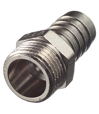 Штуцер Valtec для присоединения шланга 1/2 НР(ш) х 16 мм латунный (VTr.650.N.0416)