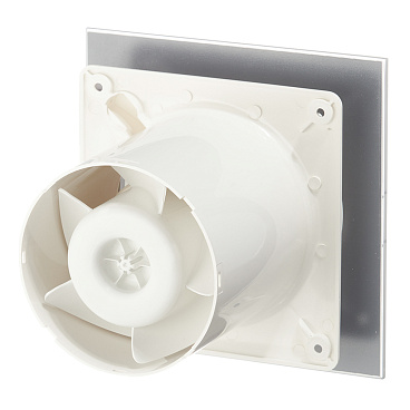 Вентилятор осевой Cata E-100 GTH с датчиком влажности и таймером d100 мм белый