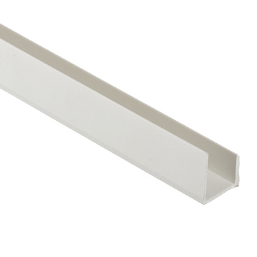 Профиль стартовый окантовочный пластиковый 12,5 мм 3 м для гипсокартона