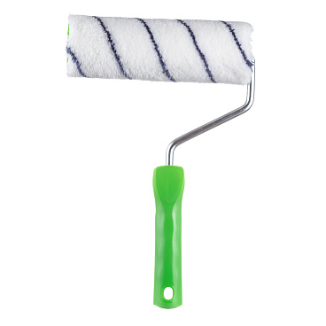 Валик полиакрил 180 мм d48 мм ворс 8 мм для водной основы с ручкой Wenzo Parma