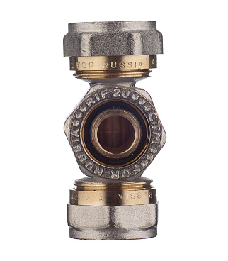 Тройник 20 обж(ц) х 20 обж(ц) х 20 обж(ц)