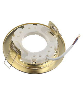 Светильник встраиваемый GX53 золото 13 Вт IP20 Navigator ДВО (71278)