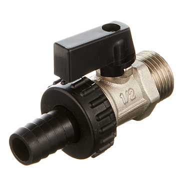Кран шаровой дренажный Valtec 1/2 НР (ш) х 14,8 мм (VT.430.N.04)