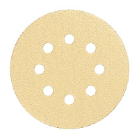 Диск шлифовальный КМ Gold d125 мм P60 на липучку бумажная основа (5 шт.)