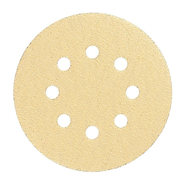 Диск шлифовальный КМ Gold d125 мм P60 на липучку бумажная основа (5 шт.)