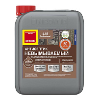 Антисептик Neomid 435 невымываемый для дерева биозащитный концентрат 1:9 5 кг орех