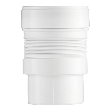 Слив для унитаза АНИ пласт d110 мм пластиковый гофрированный для внутренней канализации (K821)