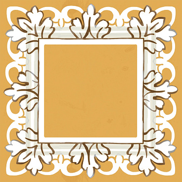 Алмаш Декор жёлтый глянцевый HGD\B525\TOB001 9,8х9,8