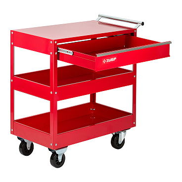 Тележка для инструментов Зубр Мастер 3 секции 737х383х785 мм (38912)
