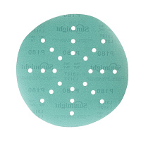 Диск шлифовальный Sunmight Film L312T d225 мм P180 на липучку пленочная основа (50 шт.) (53510)