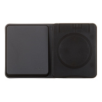 Блок выключатель и розетка Systeme Electric AtlasDesign Profi54 одноклавишный накладной антрацит (ATN544070)