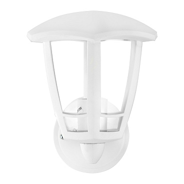 Светильник садово-парковый настенный Svet Сити Дели 1 белый E27 60 Вт IP44 (1202-01001)