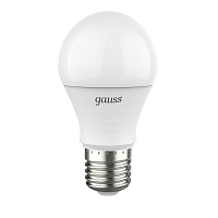 Лампа светодиодная Gauss E27 3000К 10 Вт 880 Лм 150-265 В груша A60 матовая