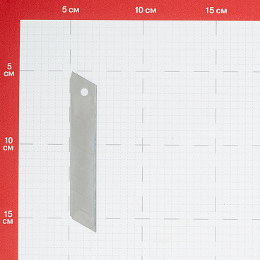 Лезвие для ножа КМ 18 мм прямое (10 шт.)