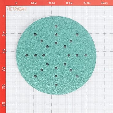 Диск шлифовальный Sunmight Film L312T d225 мм P40 на липучку пленочная основа (5 шт.) (53503R)