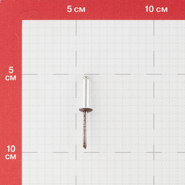 Заклепка вытяжная 4,8x18 мм алюминий/сталь коричневая RAL 8017 (100 шт.)