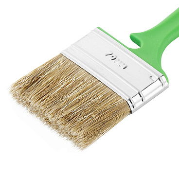 Кисть плоская смешанная щетина пластиковая ручка Wenzo Pro 70х12 мм для антисептиков